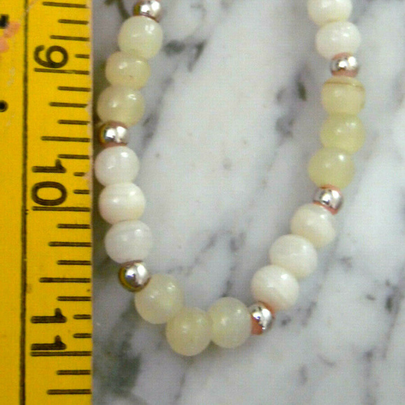 Vintage Silver Rock Quartz & White River Stone - Picture 5 of 7